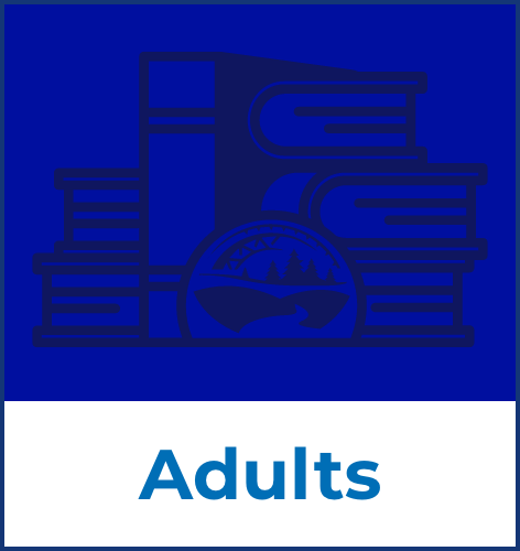 Adults landing page button