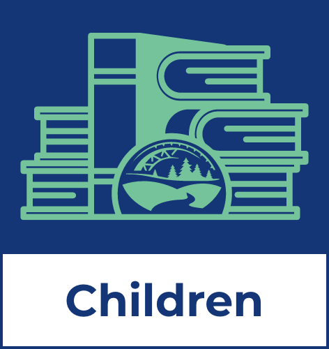 Children landing page hover button