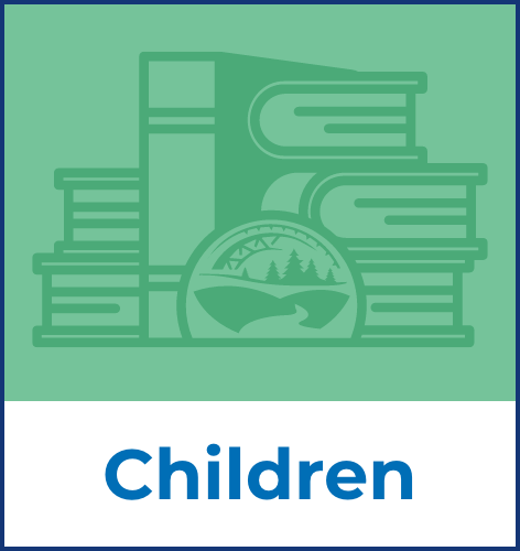 Children landing page button